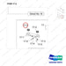 140105-01385 AXLE GROUP,STEER;STANDARD WHEEL,D70S-9 - parts diagram, item 17-2 shown - genuine Doosan / Bobcat forklift part