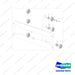 140105-01497 MOUNT GROUP;CARRIAGE(STD,FFL) - full parts diagram - genuine Doosan / Bobcat forklift part