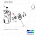 140107-00553 TRANSFER ASSY - parts diagram, item 21 shown - genuine Doosan / Bobcat forklift part