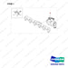 150105-00992 GROUP;TURBOCHARGER - full parts diagram, item 1 marked - genuine Doosan / Bobcat forklift part