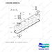 150106-00007A HEAD,CYLINDER - full parts diagram, item 1 marked - genuine Doosan / Bobcat forklift part