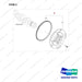 150111-00828 FLYWHEEL ASSY;DN03,7/9TON - full parts diagram, item 2 marked - genuine Doosan / Bobcat forklift part