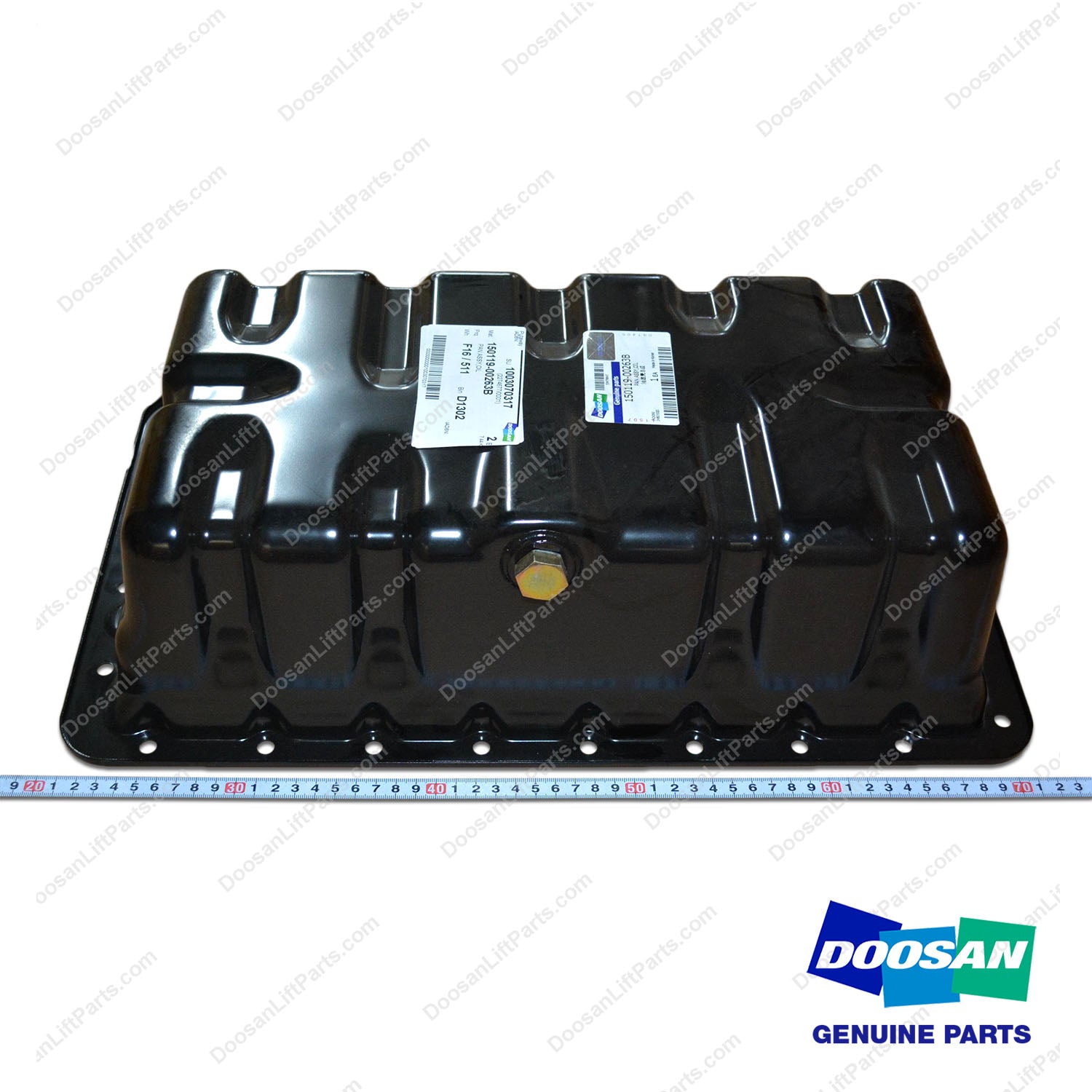 Pan ASSY,Oil - Doosan Forklift Part 150119-00263B