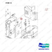 180101-00028 FRAME MODULE;GC35S - parts diagram, item 13 shown - genuine Doosan / Bobcat forklift part