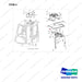 180102-00126 Changeover AR. Air Conditioner Gp - Top Condenser - full parts diagram, item 4 marked - genuine Doosan / Bobcat forklift part