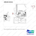180102-01015 MTG GP;HEATER,LOCAL ZEUS CABIN - parts diagram, item 5 shown - genuine Doosan / Bobcat forklift part