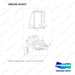 180102-01027 MOUNT GROUP;FOAM - full parts diagram, item 1 marked - genuine Doosan / Bobcat forklift part