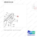 180102-01116 MOUNT GROUP;FOAM - parts diagram, item 15 shown - genuine Doosan / Bobcat forklift part