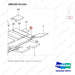 180102-01153 MOUNT GROUP;FOAM - parts diagram, item 6 shown - genuine Doosan / Bobcat forklift part