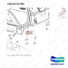 180102-01780 FULL CABIN - parts diagram, item 50 shown - genuine Doosan / Bobcat forklift part