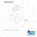 180102-02215 GLASS;GROUP - full parts diagram, item 6 marked - genuine Doosan / Bobcat forklift part
