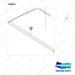 180102-02309 OVERHEAD GUARD;4T,STANDARD M/A - parts diagram, item 8 shown - genuine Doosan / Bobcat forklift part