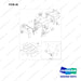 180102-02565 HOOD ASSY;D100/120S-9 - full parts diagram, item 26 marked - genuine Doosan / Bobcat forklift part
