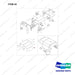 180102-02665 HOOD ASSY;D140/160S-9 - full parts diagram, item 43 marked - genuine Doosan / Bobcat forklift part