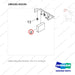 180102-03235 CABIN,MODULAR;TOP,B20X - parts diagram, item 8 shown - genuine Doosan / Bobcat forklift part