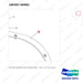 180307-00982 OPTION-FENDER;FOR SINGLE TIRE - parts diagram, item 2 shown - genuine Doosan / Bobcat forklift part