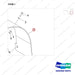 180307-01043 FENDER GP,DOUBLE,STD;4.5TON,T4,NEW OPC - parts diagram, item 1 shown - genuine Doosan / Bobcat forklift part
