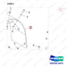 180307-01046 FENDER GP,DOUBLE,STD;3.5TON,T4,NEW OPC - parts diagram, item 2 shown - genuine Doosan / Bobcat forklift part