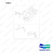 180307-01427 FENDER GP;SINGLE,STD - full parts diagram, item 2 marked - genuine Doosan / Bobcat forklift part