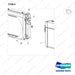 180309-00780 RADIATOR ASSY;GC15S-9,OPEN CORE - parts diagram, item 8 shown - genuine Doosan / Bobcat forklift part