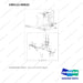 190112-00032 SUSPENSION;GROUP - full parts diagram, item 1 marked - genuine Doosan / Bobcat forklift part