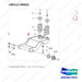 190112-00032 SUSPENSION;GROUP - parts diagram, item 1 shown - genuine Doosan / Bobcat forklift part
