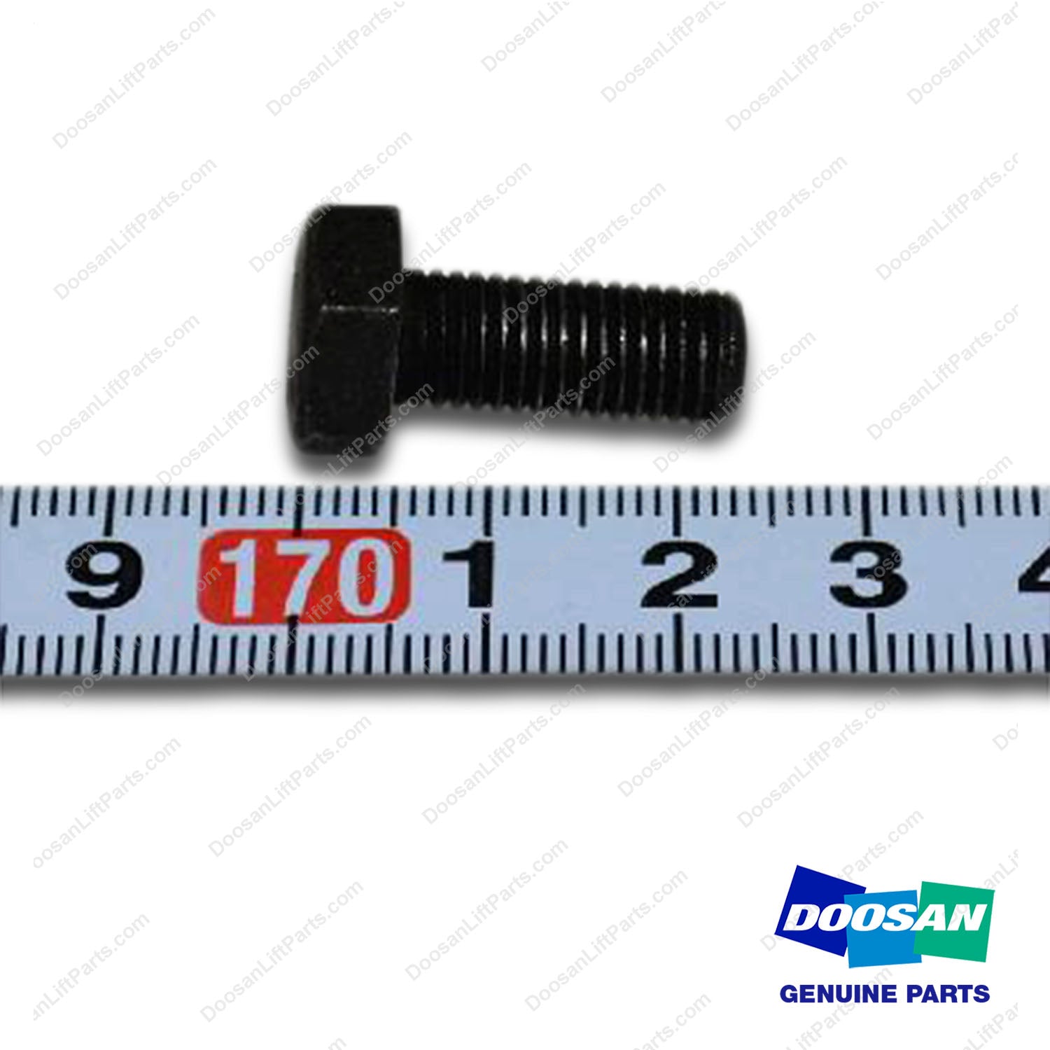 Bolt,-for W/P Pulley - Doosan Forklift Part 1A2343-08