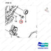 2.120-00137 Gear Housing Gp - parts diagram, item 18 shown - genuine Doosan / Bobcat forklift part
