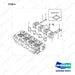 2.120-00147 Exhaust Manifold Gp - full parts diagram, item 5 marked - genuine Doosan / Bobcat forklift part