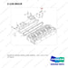 2.120-00219 MANIFOLD,INTAKE;GROUP_D40S KUBOTA - full parts diagram, item 1-03 marked - genuine Doosan / Bobcat forklift part