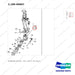 2.180-00607 STEERING GROUP - parts diagram, item 1-02 shown - genuine Doosan / Bobcat forklift part