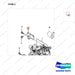 2.223-00002 Fuel Injection Pump Gp - parts diagram, item 2 shown - genuine Doosan / Bobcat forklift part