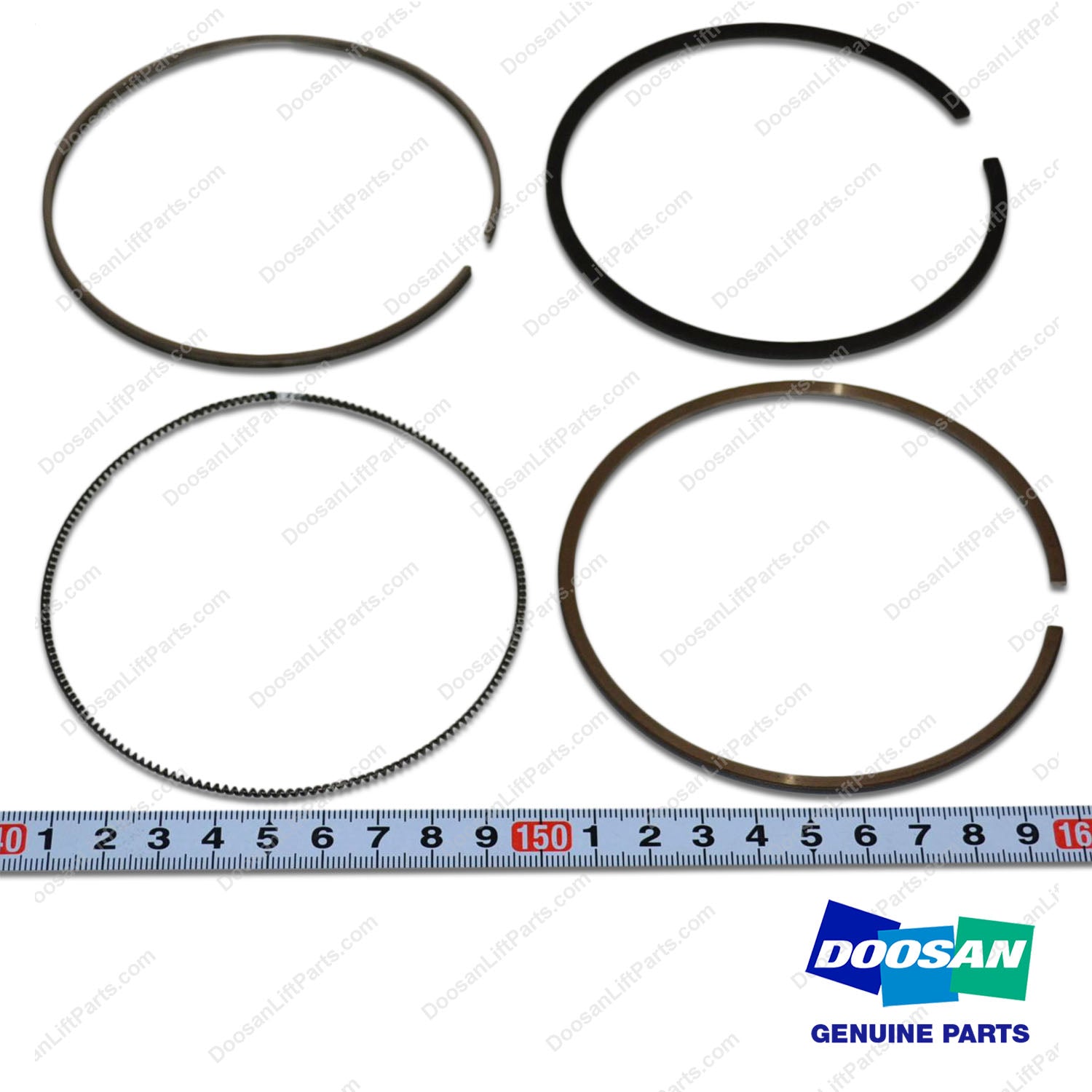 Ring Set - Doosan Forklift Part 2.411-00005