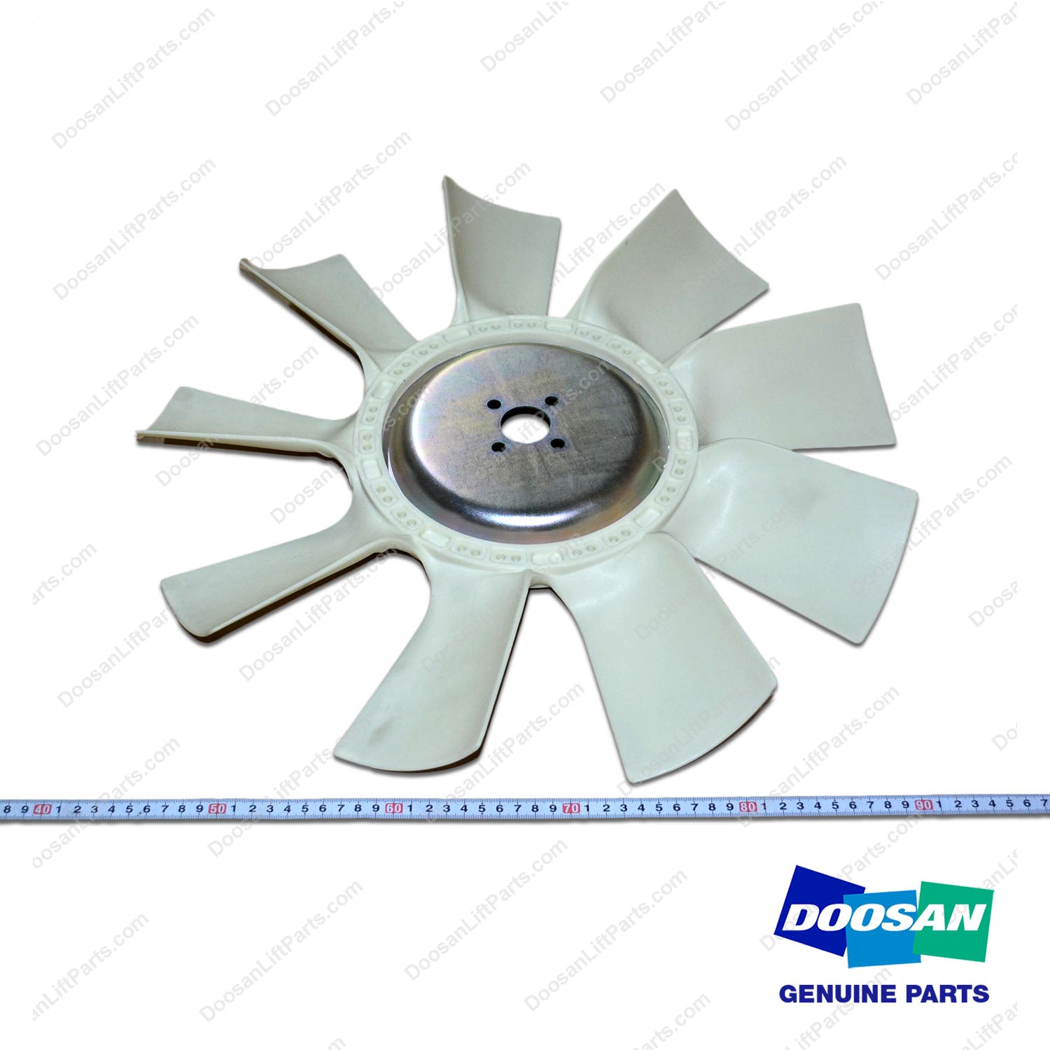 Fan,COOLING;D40S T-4 Int. - Doosan Forklift Part 210101-00248