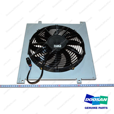 Fan Assy;shroud,Fan,Motor,24V - Doosan Forklift Part 210101-00382