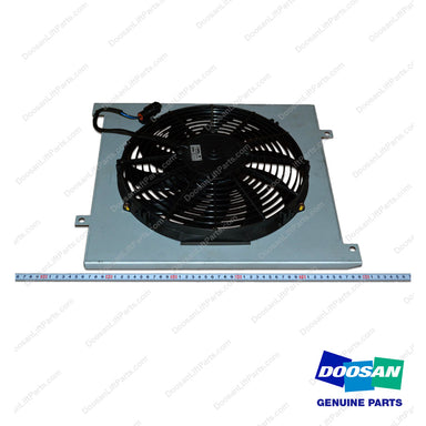 Fan Assy;shroud,Fan,Motor,12V - Doosan Forklift Part 210101-00383