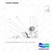 210101-00504 DRIVE GROUP,FAN;GROUP_PSI 4.3L - parts diagram, item 7 shown - genuine Doosan / Bobcat forklift part