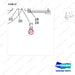 2123-1057D3 CONTROL GP-PARKING - parts diagram, item 27 shown - genuine Doosan / Bobcat forklift part