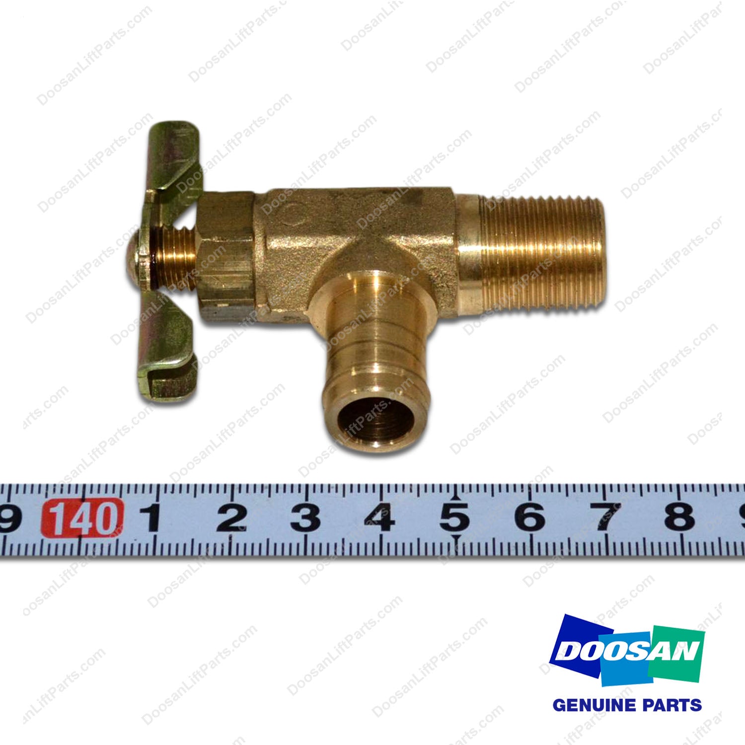 Valve;cock - Doosan Forklift Part 2186-9003
