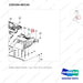 220104-00134 PANEL;GROUP-OUTER - 14.4 - parts diagram, item 35 shown - genuine Doosan / Bobcat forklift part