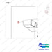 220104-00306 CD PLAYER - parts diagram, item 1 shown - genuine Doosan / Bobcat forklift part