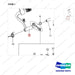 220105-00277 PEDAL GROUP;INCH&BRAKE - parts diagram, item 1 shown - genuine Doosan / Bobcat forklift part
