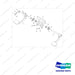 220105-00614 PEDAL ASSY;INCHING & BRAKE - full parts diagram - genuine Doosan / Bobcat forklift part