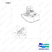 220106-00005 Mount Gp-Armrest-4 Way - full parts diagram, item 2 marked - genuine Doosan / Bobcat forklift part