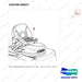 220106-00027 REST,ARM;GROUP,FINGER TIP,3-WAY - parts diagram, item 2 shown - genuine Doosan / Bobcat forklift part
