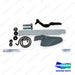 220108-00017 - Backrest Adjust Kit Head Rest - OEM Doosan Daewoo Bobcat
