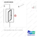 220109-00030 DOOR ASSY,SIDE;RH, TIER 4 - parts diagram, item 7 shown - genuine Doosan / Bobcat forklift part
