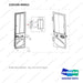 220109-00051 DOOR ASSY,SIDE;RH - full parts diagram, item 7 marked - genuine Doosan / Bobcat forklift part