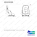 220110-00360 SEAT GROUP;W/HIP RESTRAINT - full parts diagram, item 1 marked - genuine Doosan / Bobcat forklift part