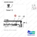 220205-00459 CABIN ASSY - parts diagram, item 6 shown - genuine Doosan / Bobcat forklift part